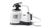 INTEX 26651EG SX3000 Krystal Clear Sand Filter Pump for Above Ground Pools, 16in, Light gray
