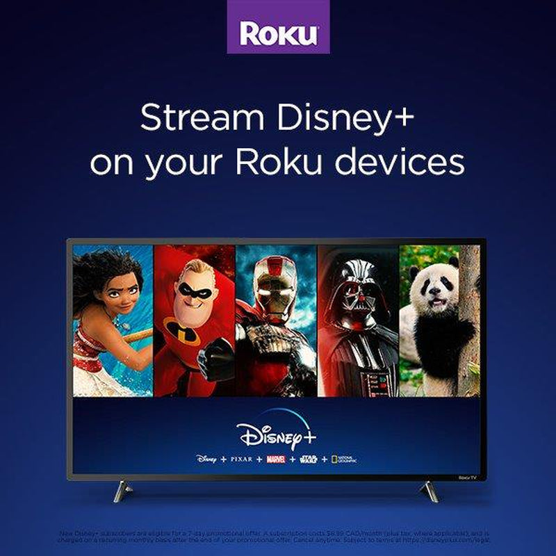 RCA 32" Class HD 720P Roku Smart LED Television