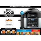 Ninja庐 Foodi庐 10 in 1 6.5 Quart Pro Pressure Cooker Air Fryer Multicooker, Stainless, OS300: Home & Kitchen