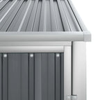 Metal Garden Tool Shed in 4 Colours / 3 Sizes
