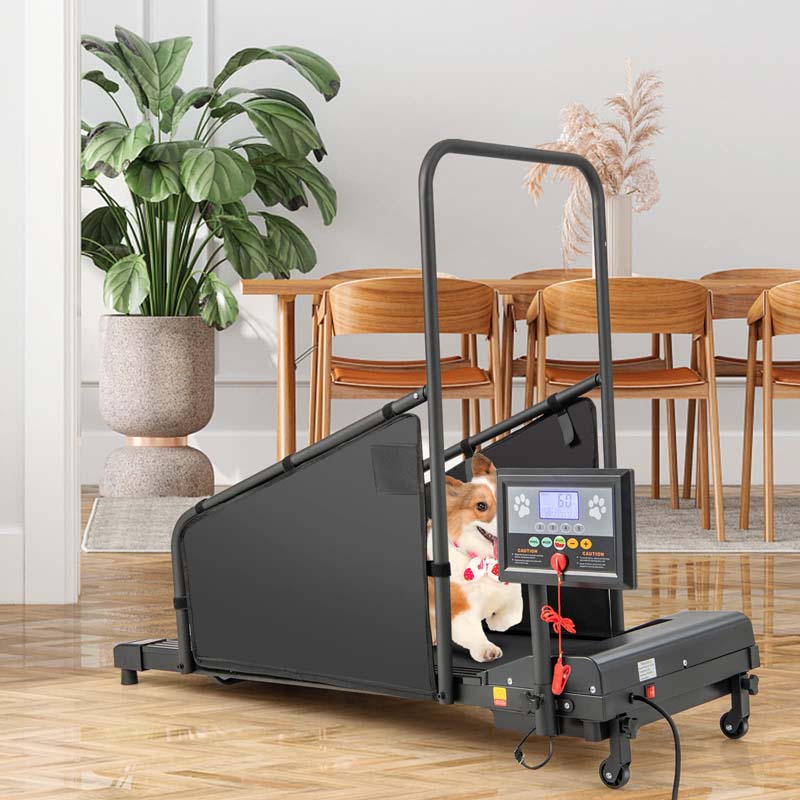 200 Lbs Dog Treadmill Pet Running Machine Indoor Pet Exercise Equipment With Remote Amp 14039039 Lcd Screen
