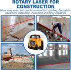 Iglobalbuy Self Leveling Rotary Laser Level System Kit with Surveying Tripod