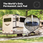 SnapPad Xtra 9" RV Round Leveling Jack Pads 6-Pack