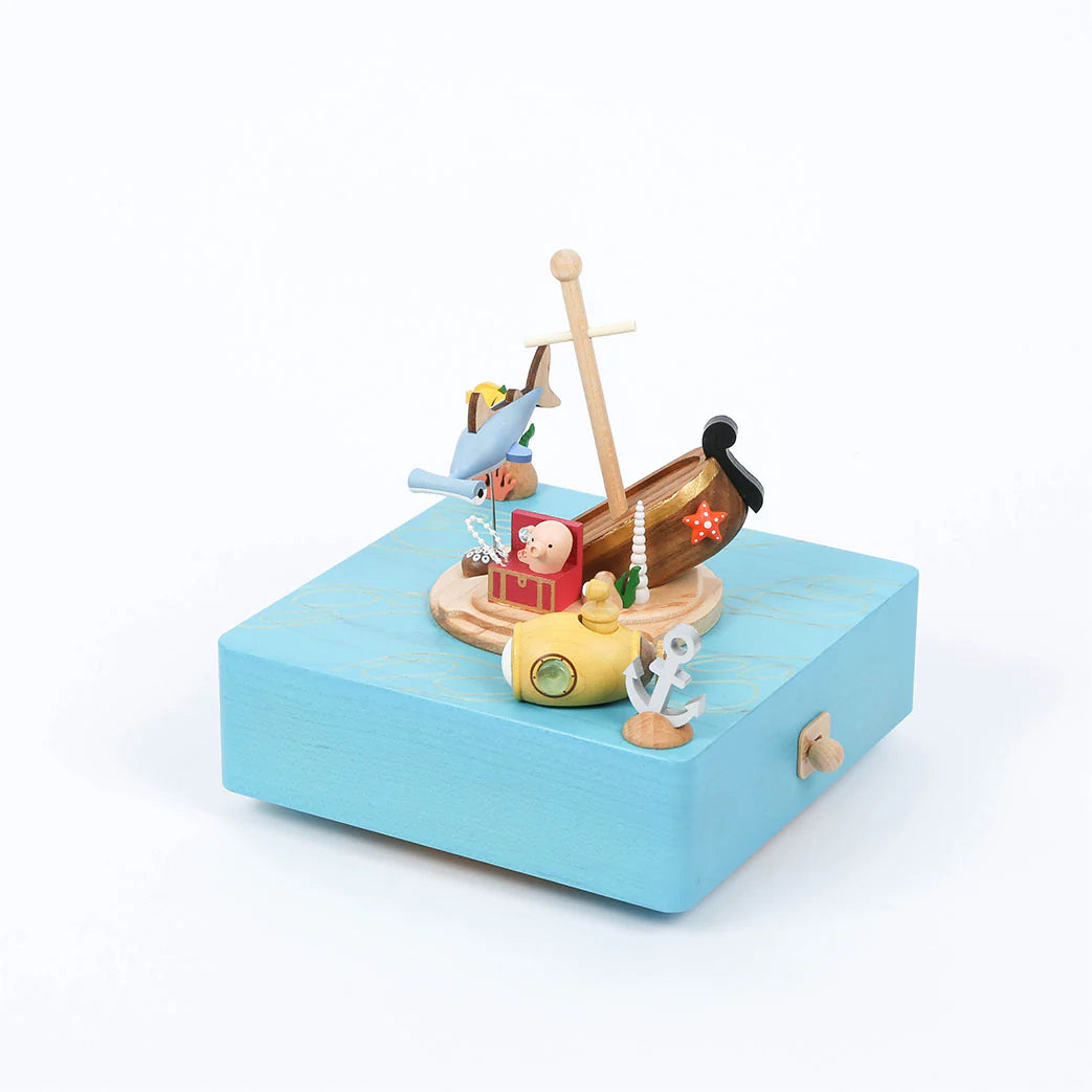 Treasure Hunt | Wooden Music Box