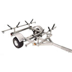 Malone LowMax 2 Kayak Trailer Package, 600 lb Capacity, Galvanized Steel, LED Lights, 70 MPH Rated Tires
