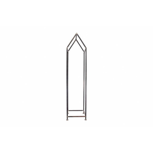 3R Studios House Shaped Metal Log Holder