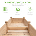 Best Choice Products 72x23x30 in Raised Garden Bed