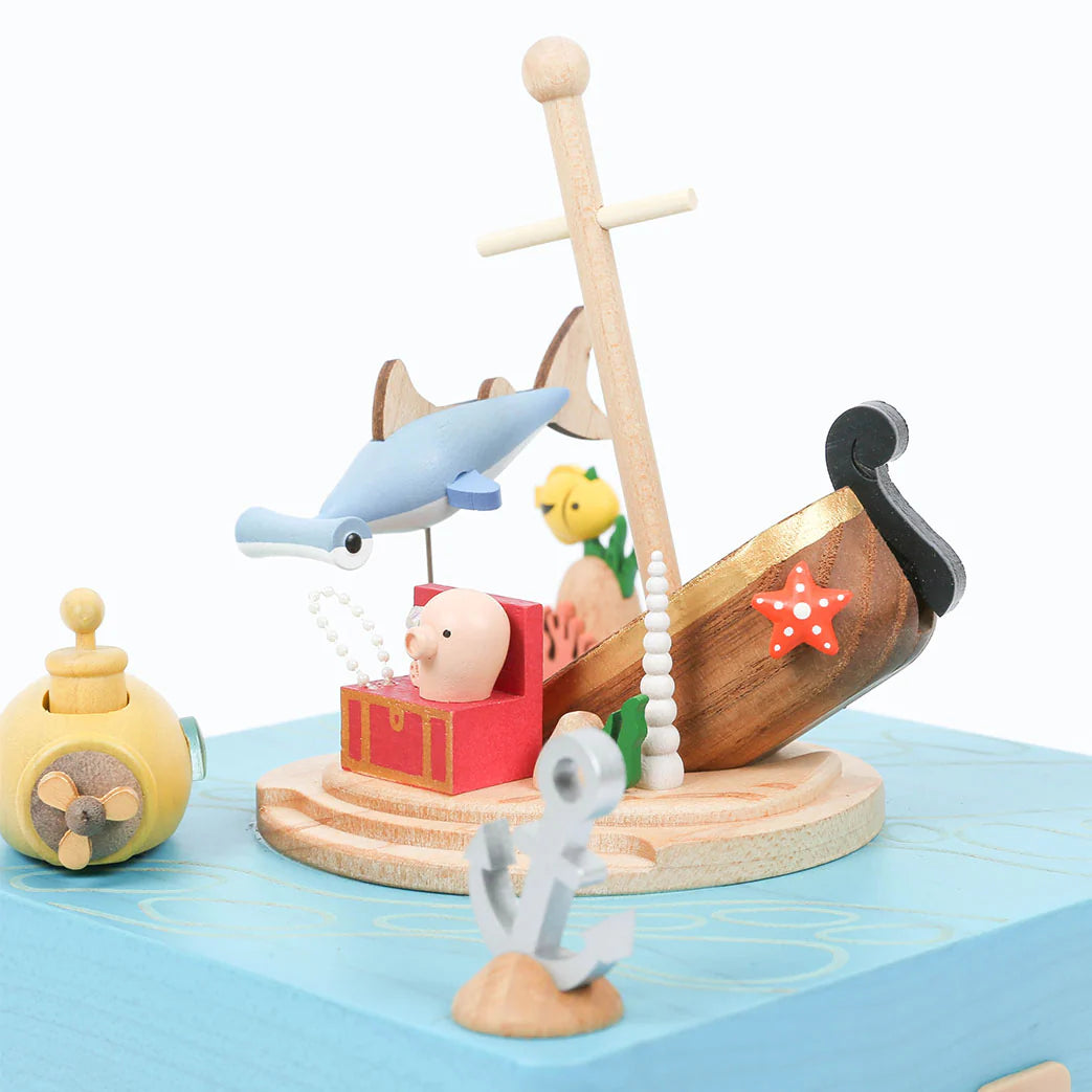 Treasure Hunt | Wooden Music Box