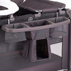 Pamo Babe Unisex Baby Playard with Bassinet, Changing Table & Toys – Portable Nursery Center