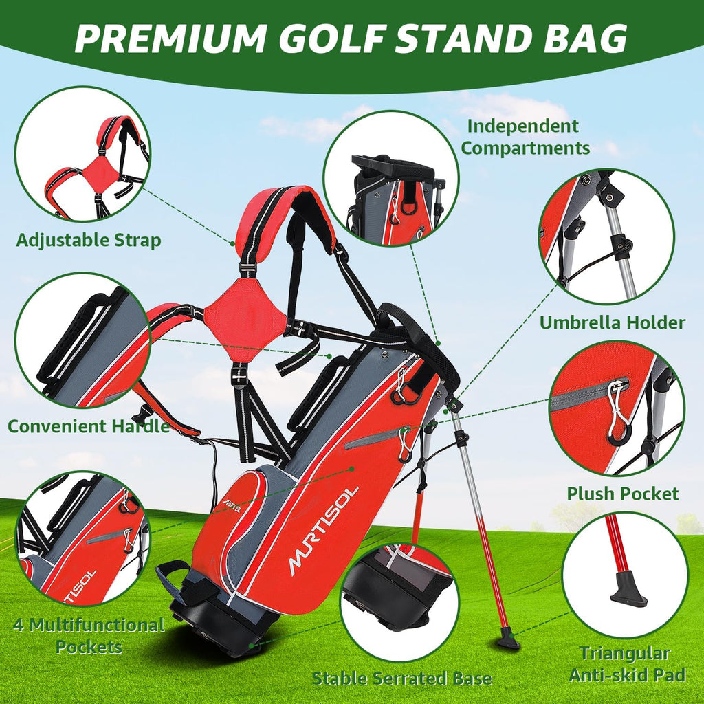 XDriveMax Kids Golf Club Set with Hood