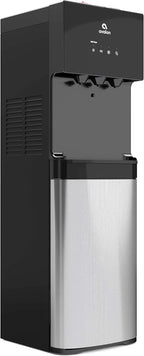 Avalon Bottom Loading Water Cooler Water Dispenser with BioGuard- 3 Temperature Settings - Hot, Cold & Room Water, Durable Stainless Steel Construction, Anti-Microbial Coating- UL Listed