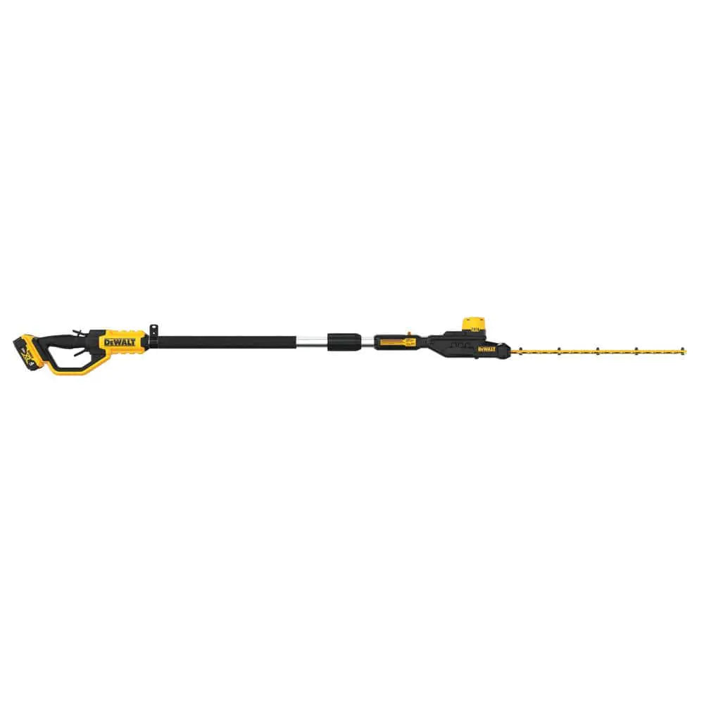 20V MAX Cordless Battery Powered Pole Hedge Trimmer Kit with (1) 4Ah Battery, Charger & Accessories DCPH820M1