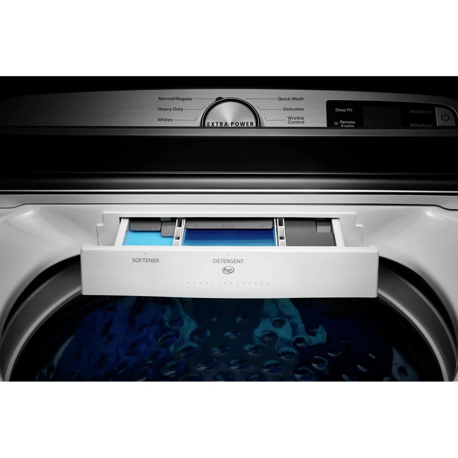 Maytag Smart Top Load Washer with Extra Power - 4.7 Cu. ft. White
