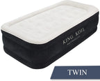 King Koil Luxury Air Mattress with High Speed Built-in Pump