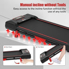 Sperax Portable Under Desk Treadmill Walking Pad with Incline