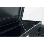 Husky 61.86 Matte Black Aluminum Low Profile Truck Box for Mid-Size Trucks