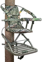 Summit Viper SD Climbing Treestand �� Lightweight Aluminum, Foam Padded Seat, 300 lbs Capacity, Includes Safety Harness