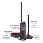 Cobra HHRT50 Road Trip CB 2-Way Handheld Emergency Radio