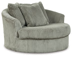 Oversized Swivel Accent Chair