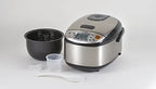 Zojirushi Rice Cooker & Warmer, 3-Cups, Stainless Black