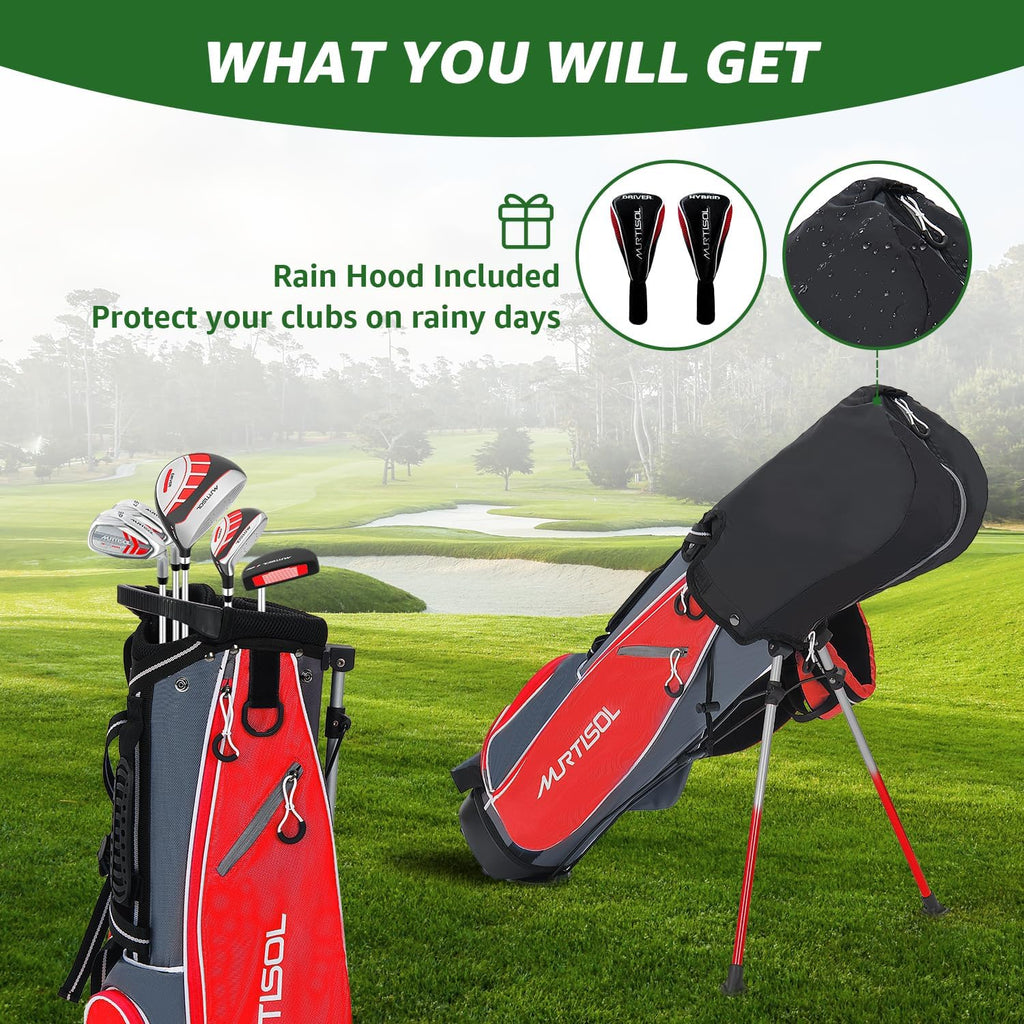 XDriveMax Kids Golf Club Set with Hood