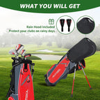 XDriveMax Kids Golf Club Set with Hood