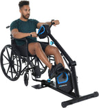 Exerpeutic 2000M Motorized Under Desk Exercise Bike – Adjustable Electric Pedal Exerciser for Legs & Arms – Fitness Equipment for Home & Office