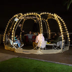 Bubble Tent Pop Up Gazebo, 8-10 Person Igloo Dome Garden Patio Canopy Shelter
