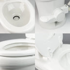 320 Series Standard Height RV Toilet - White