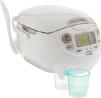 2025 Zojirushi, Made in Japan Neuro Fuzzy Rice Cooker, 5.5-Cup, Premium White