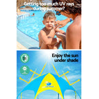 UPF 40+ Kids Pool Canopy 244x51cm Steel Frame Bestway