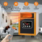 Dr Infrared Heater Portable Space Heater, Original, 1500-Watt, Cherry (Pack of 1)
