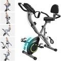 USLIM Foldable Exercise Bike Stationary Bikes