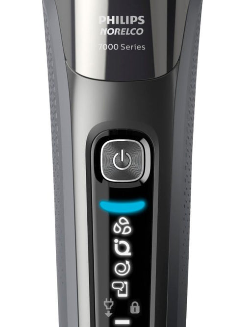 2025 Philips Norelco – Shaver 7200, Rechargeable Wet & Dry Electric Shaver with SenseIQ Technology and Pop-up Trimmer – Black