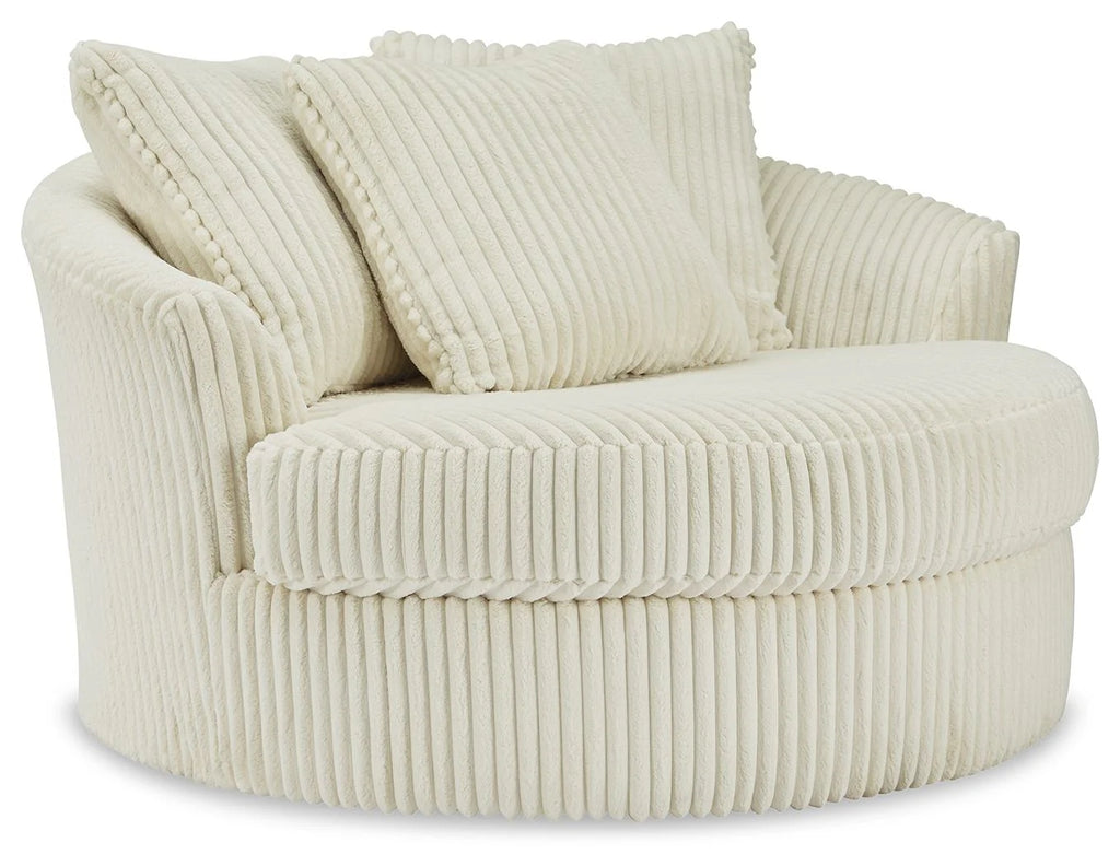 Oversized Swivel Accent Chair