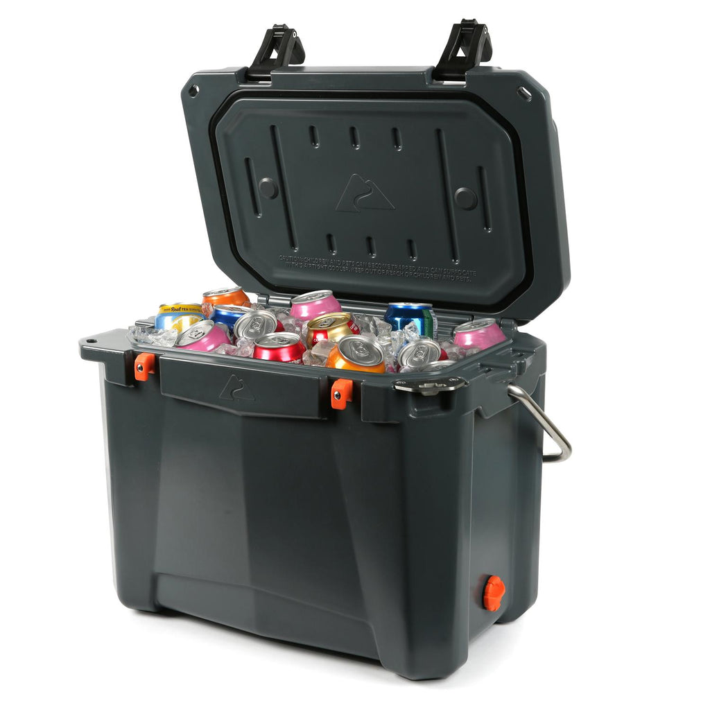 2025 Ozark Trail 26 Quart High Performance Roto-Molded Cooler with MicrobanA , Gray