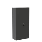 Greenvelly 72�� Black Storage Cabinet with Doors