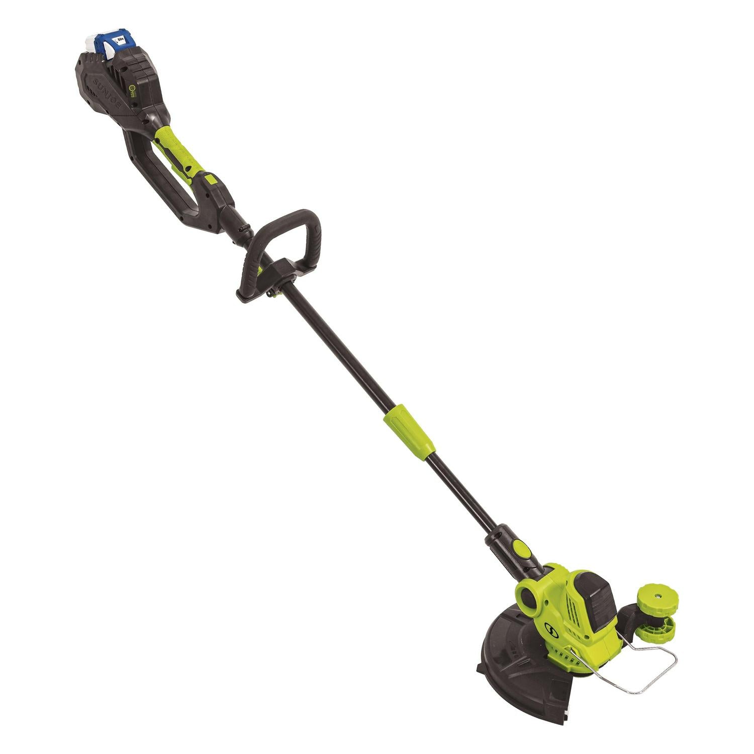 Sun Joe 24V Cordless String Trimmer, 12-Inch, Multi-Angle Head, 4.0-Ah Battery & Charger Included