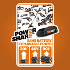 Worx 20V 2-Speed Cordless Leaf Blower with Turbine Fan