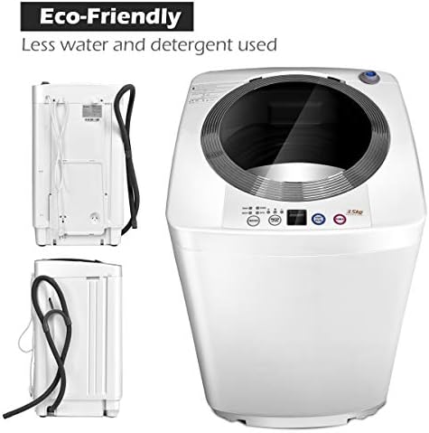 Giantex Portable Washing Machine Full Automatic Washer and Spinner Combo