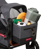 Stroller Wagon, 4 Seater Wagon Stroller for Kids with Low Sides, Baby Stroller Wagon, Quad Stroller