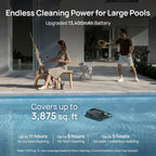 Beatbot AquaSense 2 Pro Cordless Pool Vacuum Robot, Unmatched 5-in-1 Cleaning, Surface Parking, Skims Water Surface with APP Control, Water Clarification, for Pools up to 3,875 Sq.ft 锟斤拷 Emerald Green