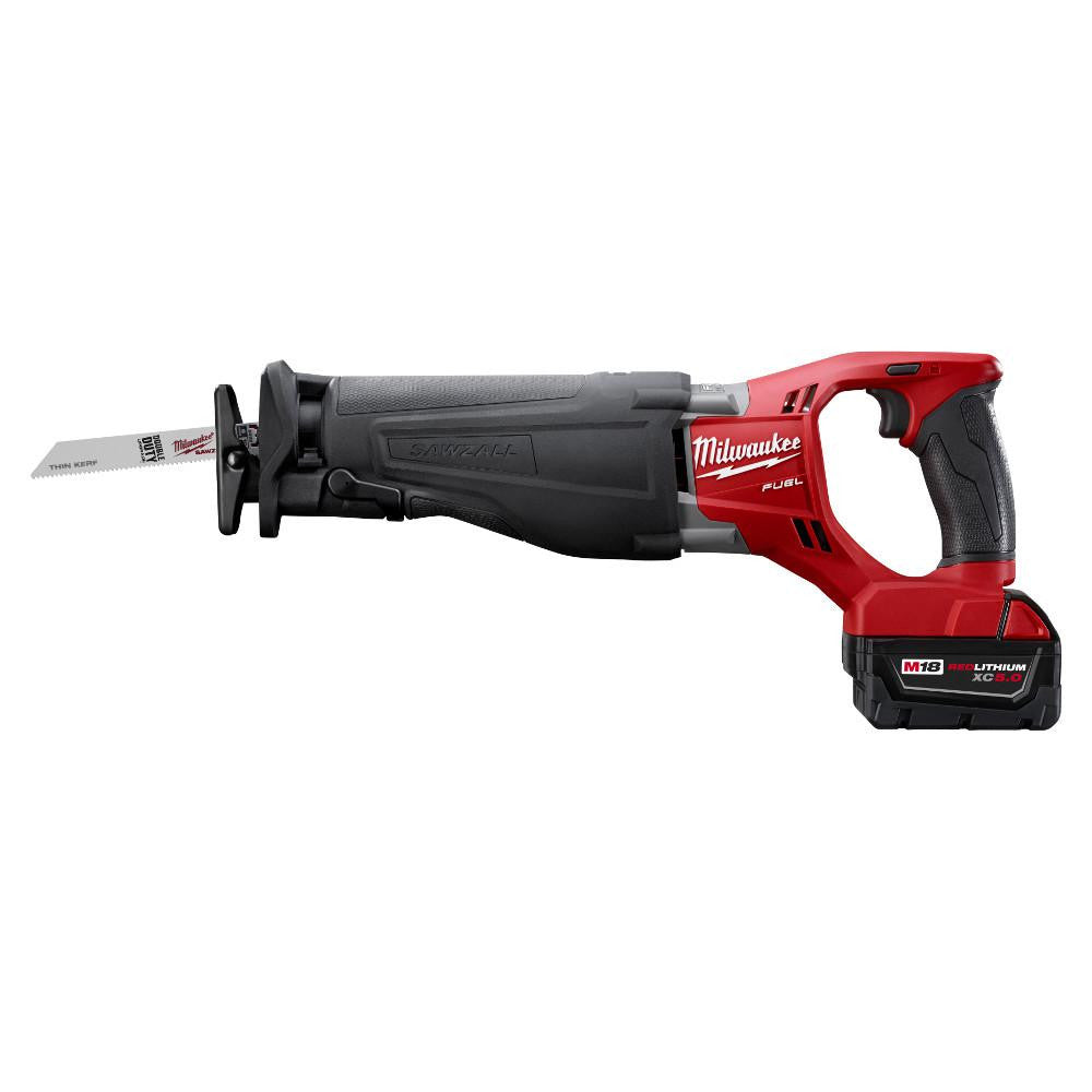 2024 Milwaukee M18 FUEL 18-Volt Lithium-Ion Brushless Cordless Combo Kit (10-Tool) W/(2) 5.0 Ah Batteries, (1) Charger, (2) Tool Bags