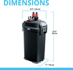 407 Perfomance Canister Filter – for Aquariums Up to 100 Gallons – Aquarium Canister Filter