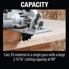 18V X2 LXT 5.0Ah Lithium-Ion (36V) Brushless Cordless Rear Handle 7-1/4 in. Circular Saw Kit XSR01PT