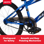 Huffy Rock It 20′′ Kids Bicycle, Royal Blue, Ages 5+, Single-Speed, Training Wheels