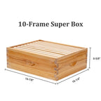 BeeCastle 10 Frame Langstroth Bee Hive Coated