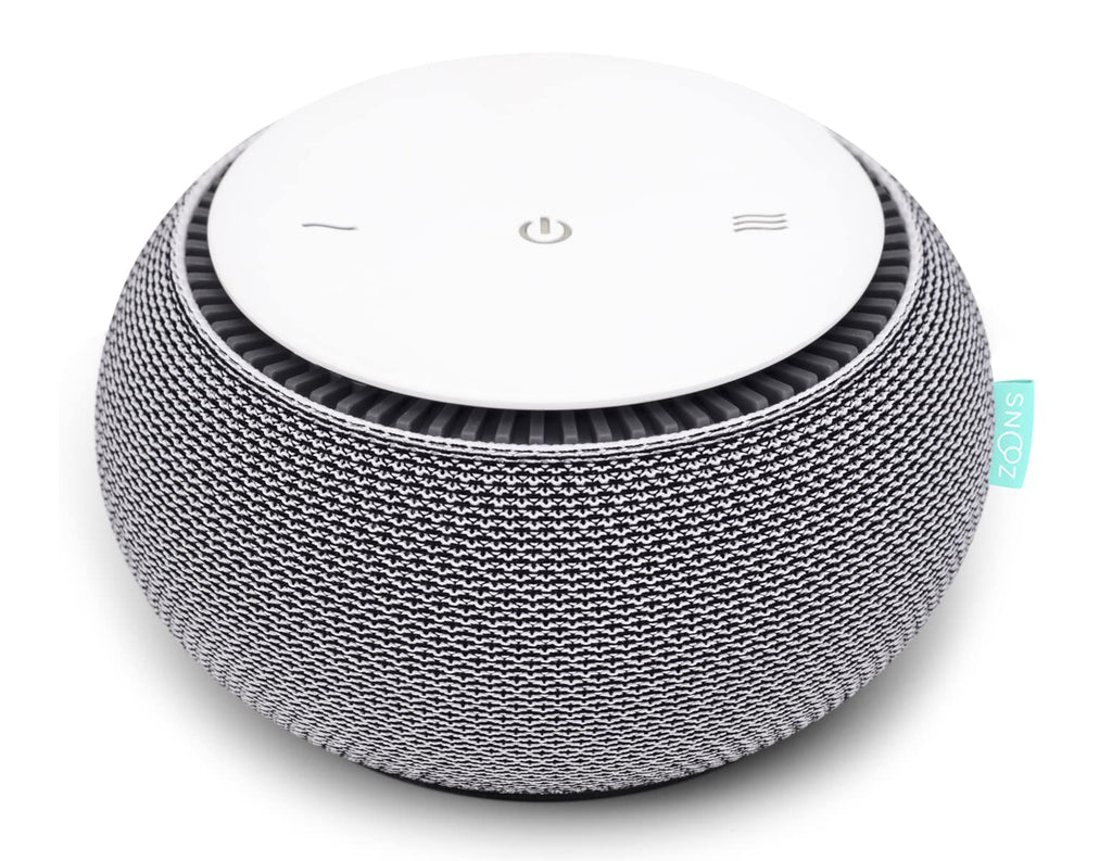 SNOOZ Smart White Noise Machine with Real Fan Inside