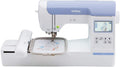 Brother PE800 Computerized Embroidery Machine, 5′′x7′�?Area, LCD Screen, 138 Designs, 11 Fonts, USB Port