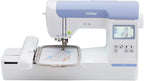 Brother PE800 Computerized Embroidery Machine, 5′′x7′�?Area, LCD Screen, 138 Designs, 11 Fonts, USB Port